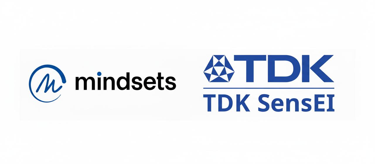 Mindsets to Partner with TDK SensEI to Accelerate Deployment of Industrial Edge AI Solutions in EMEA