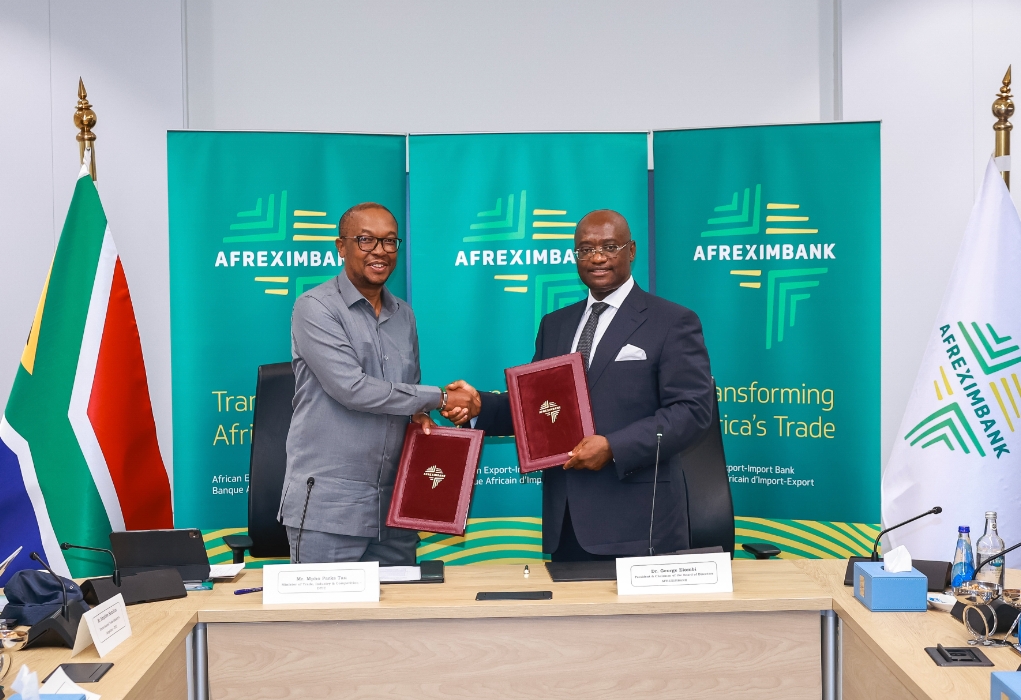 South Africa and Afreximbank Sign $14 Billion Country Programme to Boost Industrialisation and Trade